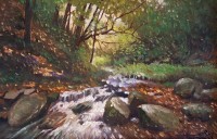 Kamran Ahmed, 08 x 12 Inch, Oil On Canvas, Landscape Painting, AC-KMA-028